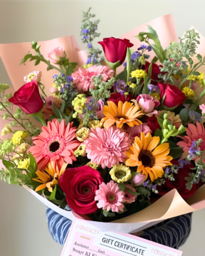 大切な人に癒しの時間を送るキュアフラワーのギフトチケット